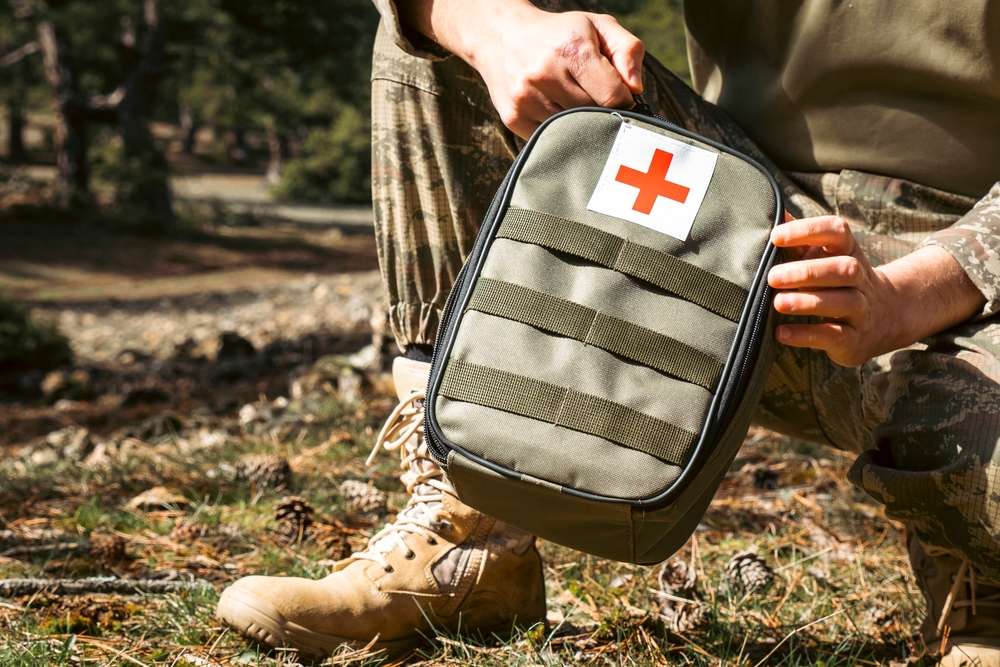 What's in an Army First Aid Kit? image